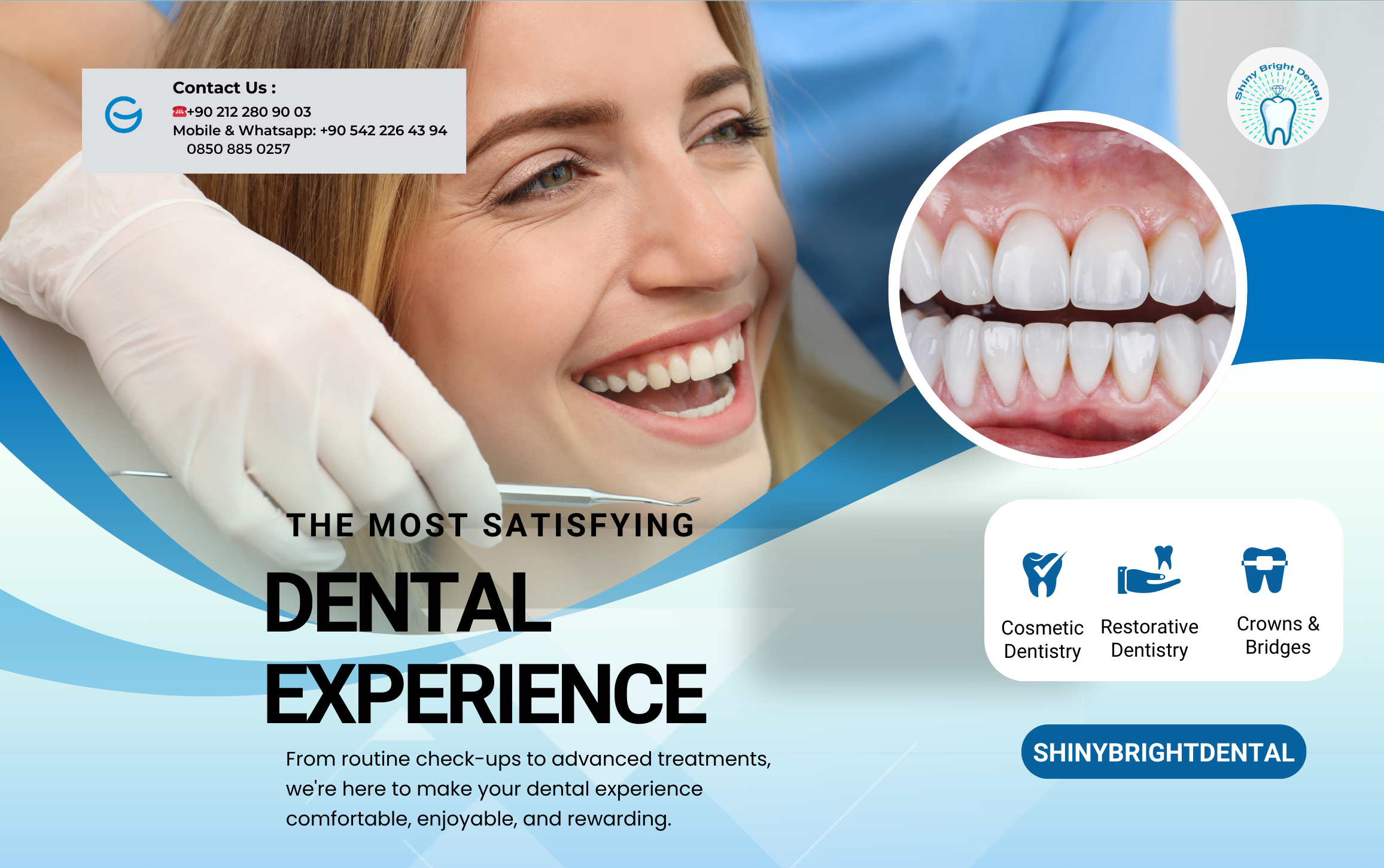 Experiencia dental satisfactoria