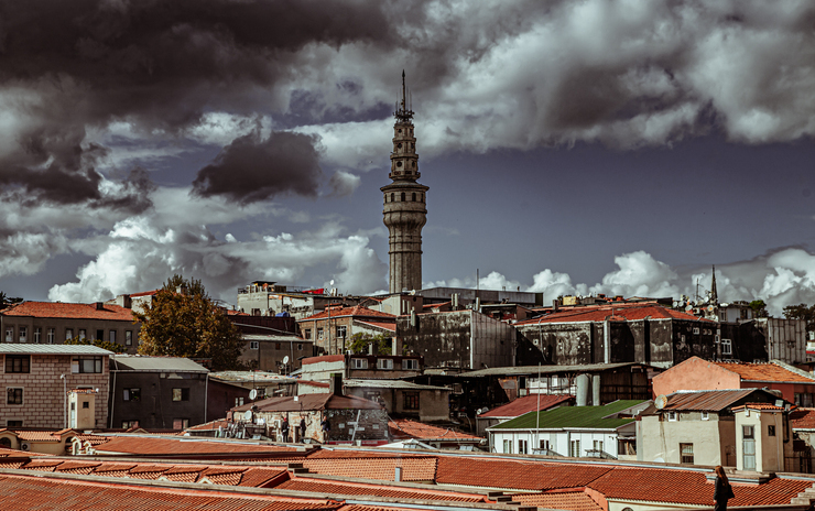 İstanbul: Beyazıt Meydanı, Kapalı Çarşı ve Çatıları