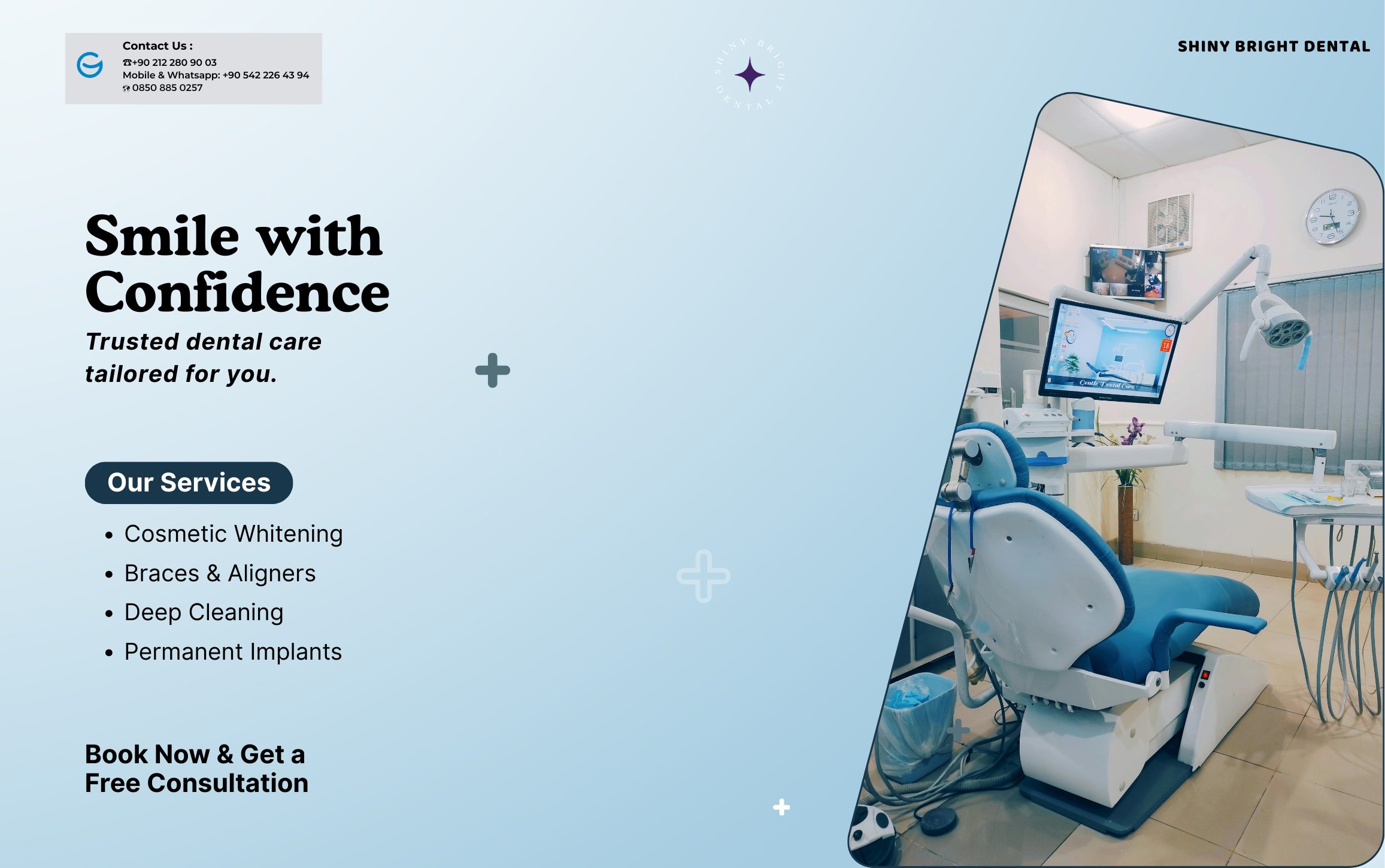 Atención dental de primera clase a mitad de precio